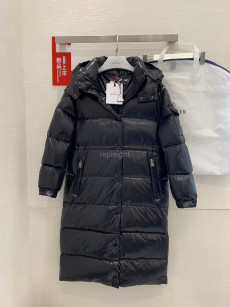 몽클레어-MONCLER-Cavettaz 여성 롱 다운 재킷