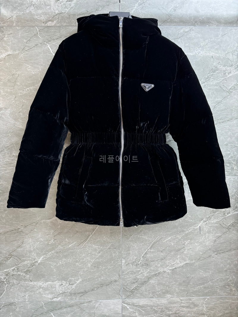 PRADA- 프라다 292214_18H4_F0008_S_OOO Velvet down jacket