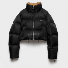PRADA- 프라다 29D056_1WQ8_F0002_S_OOO for SEA BEYOND Veste courte en duvet Re-Nylon