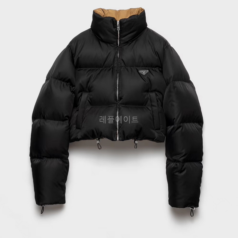 PRADA- 프라다 29D056_1WQ8_F0002_S_OOO for SEA BEYOND Veste courte en duvet Re-Nylon