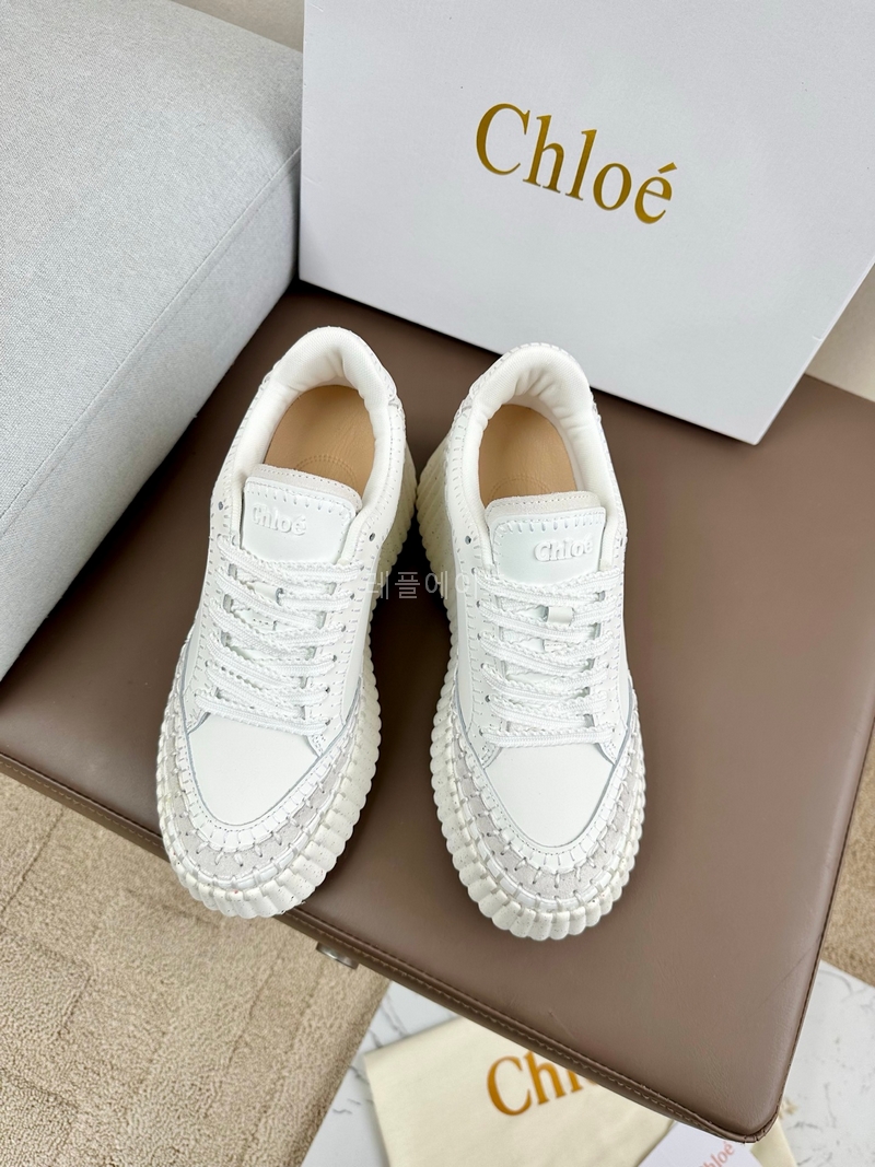 CHLOE-끌로에 CHC24U02IBD101 나마 웨지 스니커즈(KD319)
