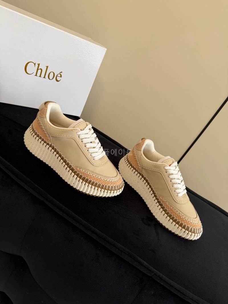 CHLOE-끌로에 나마 웨지 스니커즈(KD295)