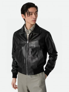 BOTTEGA VENETA-보테가 베네타 785266V5AC01000 Leather Nappa Blouson