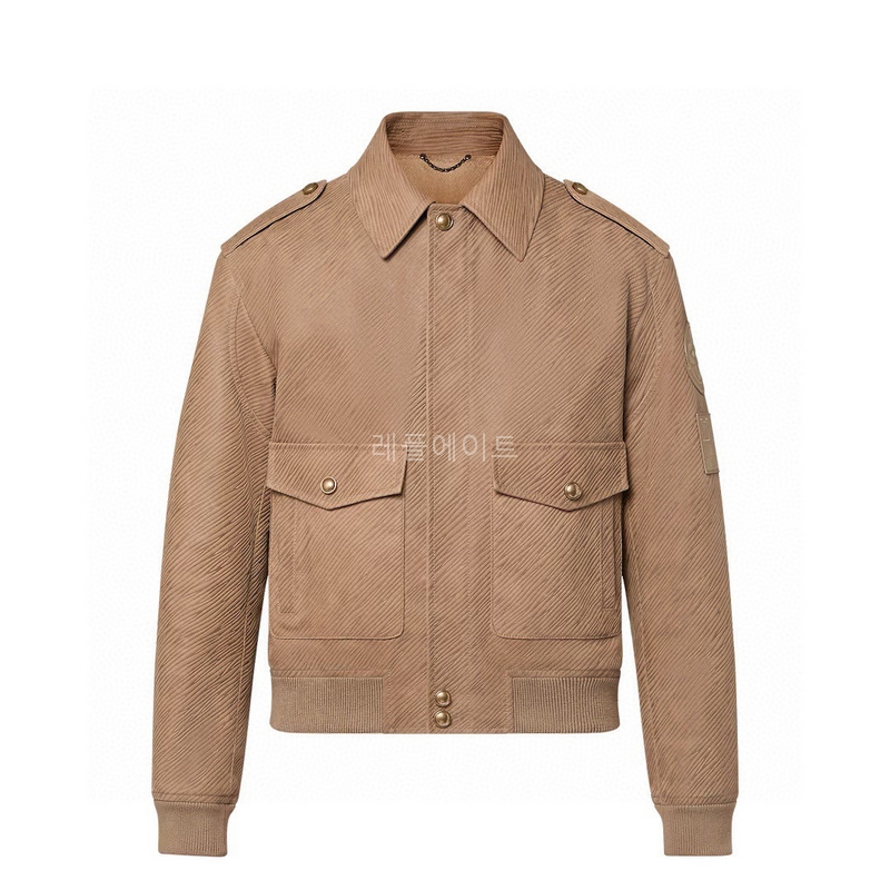 LOUIS VUITTON-루이비통 1AFYH7 1AFYH7 에피 엠보싱 가죽 플라이트 재킷