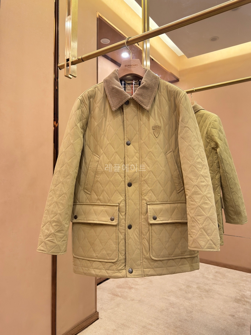 BURBERRY - 버버리 8097994  퀼팅 나일론 반 재킷