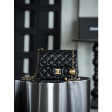 샤넬 AS1786 CHANEL 미니 골드볼  플랩 핸드백