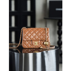 샤넬 AS1786 CHANEL 미니 골드볼 플랩 핸드백