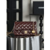 샤넬 AS1787 CHANEL 클래식 뉴 미니 골드 볼 램스킨 숄더백