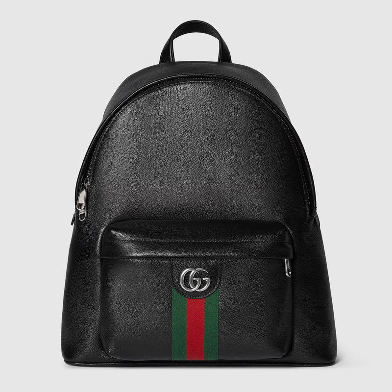 GUCCI-구찌 834466 AAE1C 1044 오피디아 블랙 가죽 미디엄 백팩