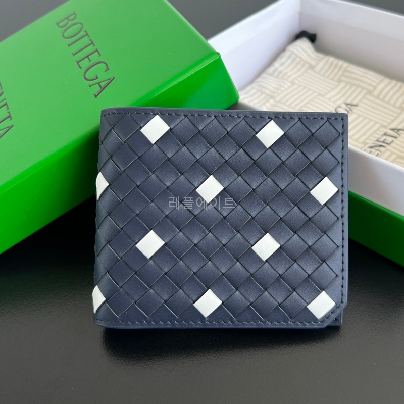 BOTTEGA VENETA-보테가 베네타 796966V5SJ14144 인트레치아토 피콜로 폴더형 지갑