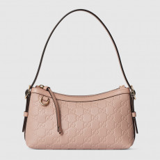 GUCCI-구찌 847450 AAFDV 5753 핑크 GG 엠블럼 스몰 숄더백