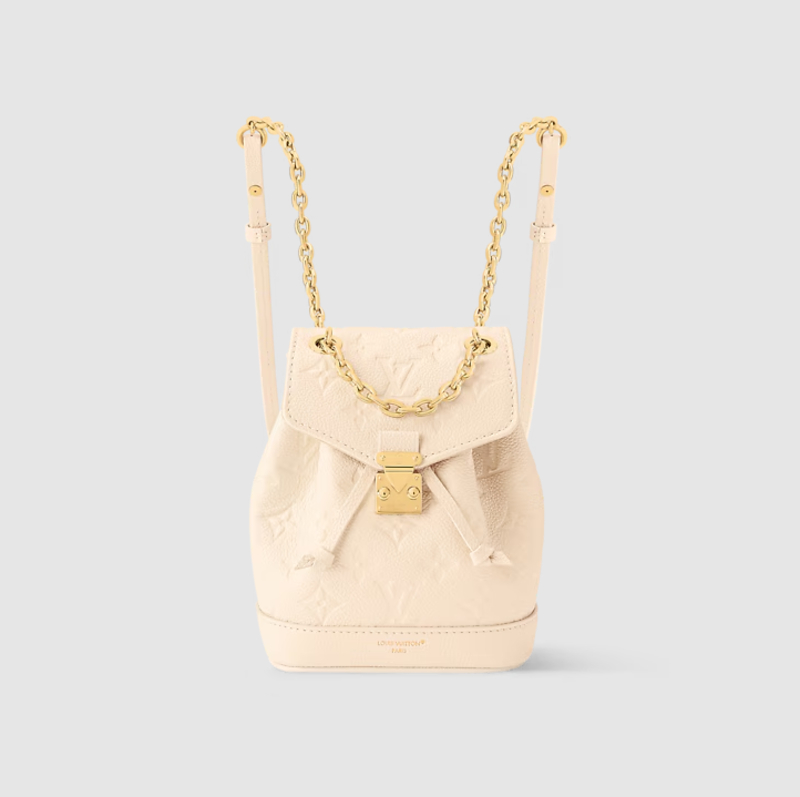 LOUIS VUITTON-루이비통 M25819 크림 모노그램 앙프렝뜨 나노 노에 백팩