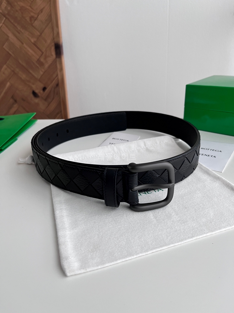보테가 베네타 - BOTTEGA VENETA 인트레차토 벨트 (3.5CM)