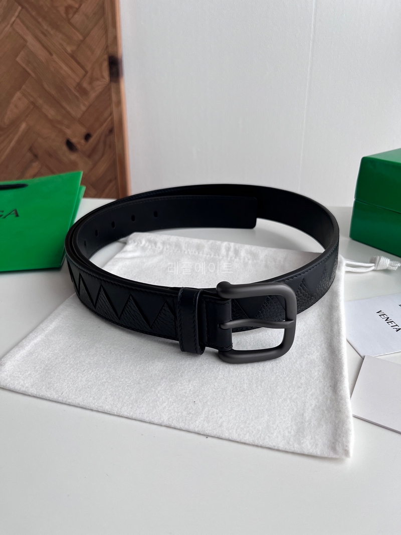 보테가 베네타 - BOTTEGA VENETA 인트레차토 벨트 (3.5CM)