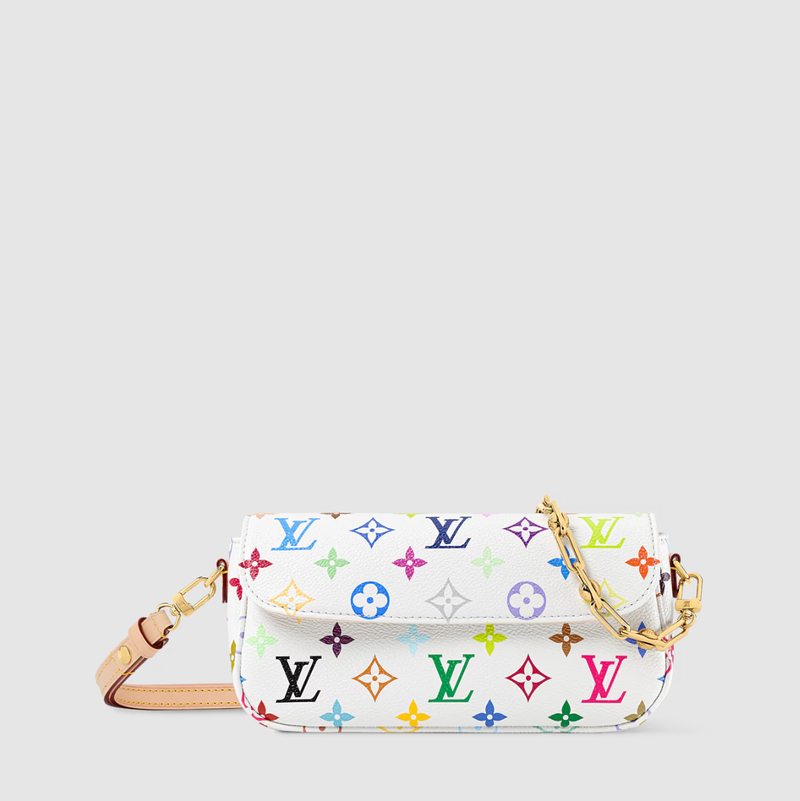 LOUIS VUITTON-루이비통 M27492 x TM 무라카미 컬렉션 월릿 온 체인 아이비