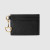 GUCCI-구찌 855651 AAFDM 1000 구찌 블랙 하프 홀스빗 카드 케이스