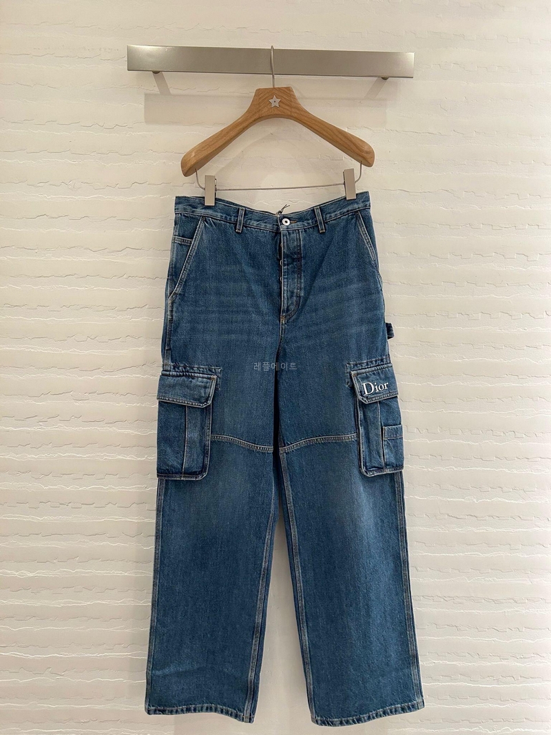 DIOR - 디올  683D182B3062_C530 Cargo Jeans 남성