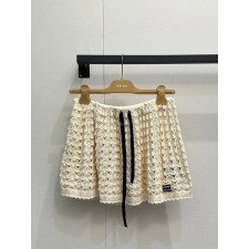 MIUMIU - 미우미우 MMG588_1847_F0018_S_OOO Cotton miniskirt
