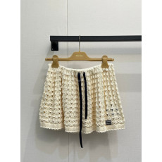 MIUMIU - 미우미우 MMG588_1847_F0018_S_OOO Cotton miniskirt