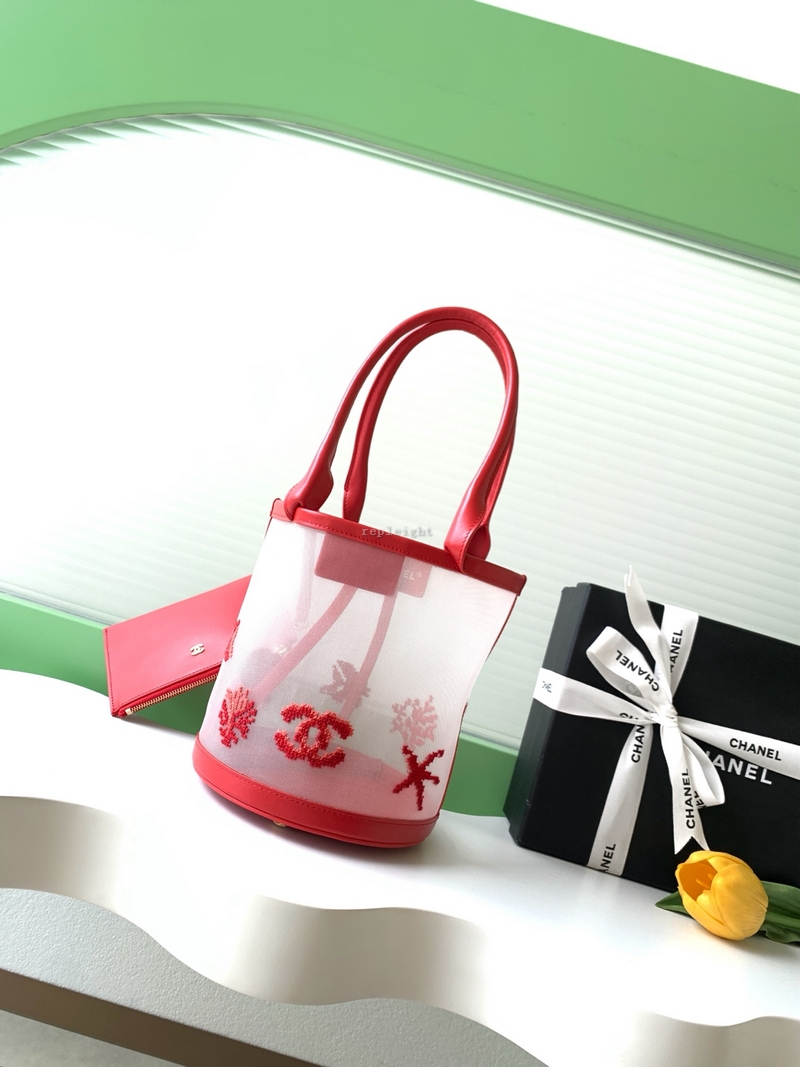 CHANEL-샤넬 AS6189-B23821-U8570 2026 샤넬 코코 비치 컬렉션 라지 버킷 백