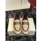브루넬로 쿠치넬리 Brunello Cucinelli  261MZQ9C3210 테크노 라피아 가죽 모카신