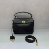 발런시아가 BALENCIAGA 8437122AA4V1000 여성 로데오 핸드백 미니 블랙